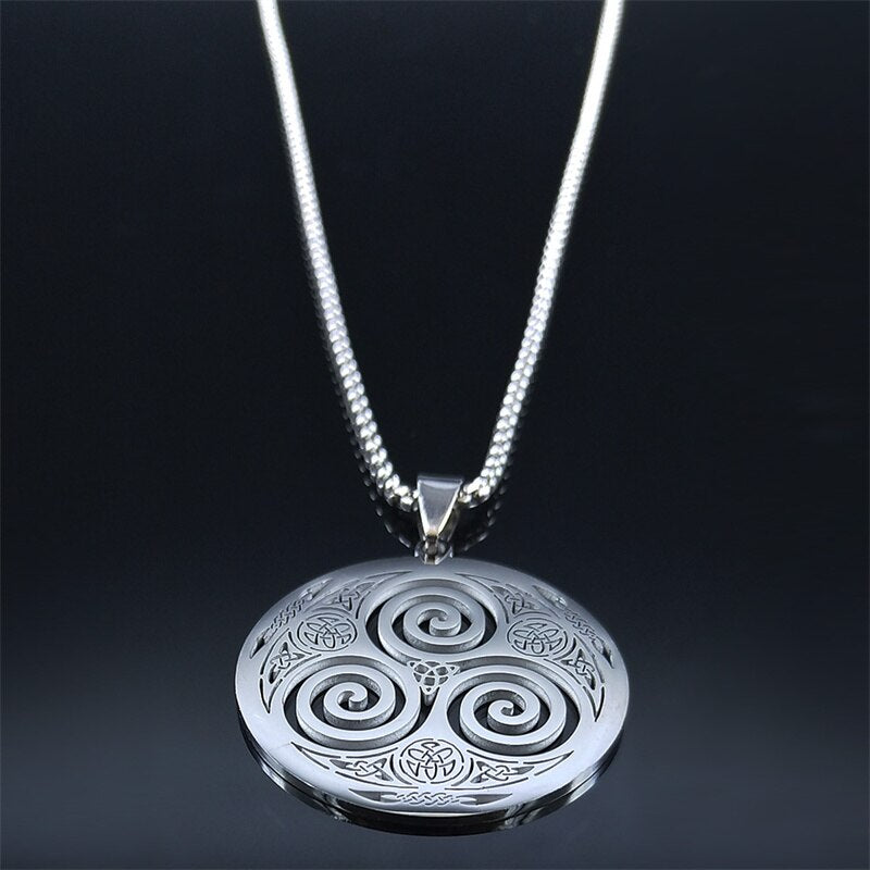 Stainless Steel Celtic Knot Necklace - Various designs