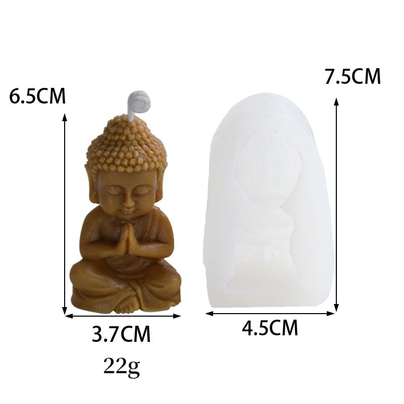 DIY Buddha Candle Mould