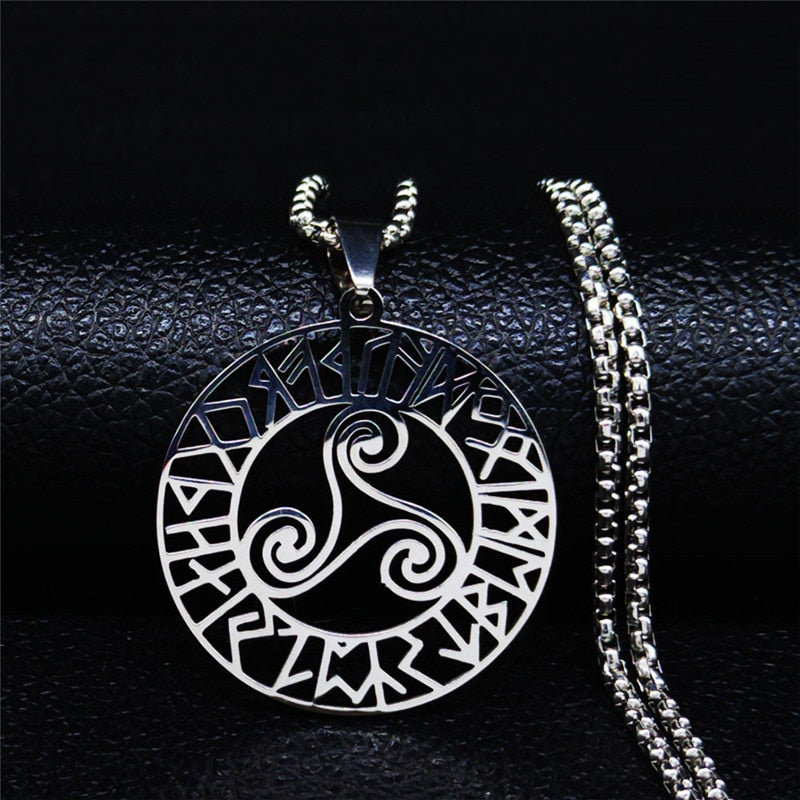 Stainless Steel Celtic Knot Necklace - Various designs