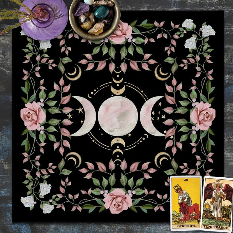 Triple Moon Altar Cloth