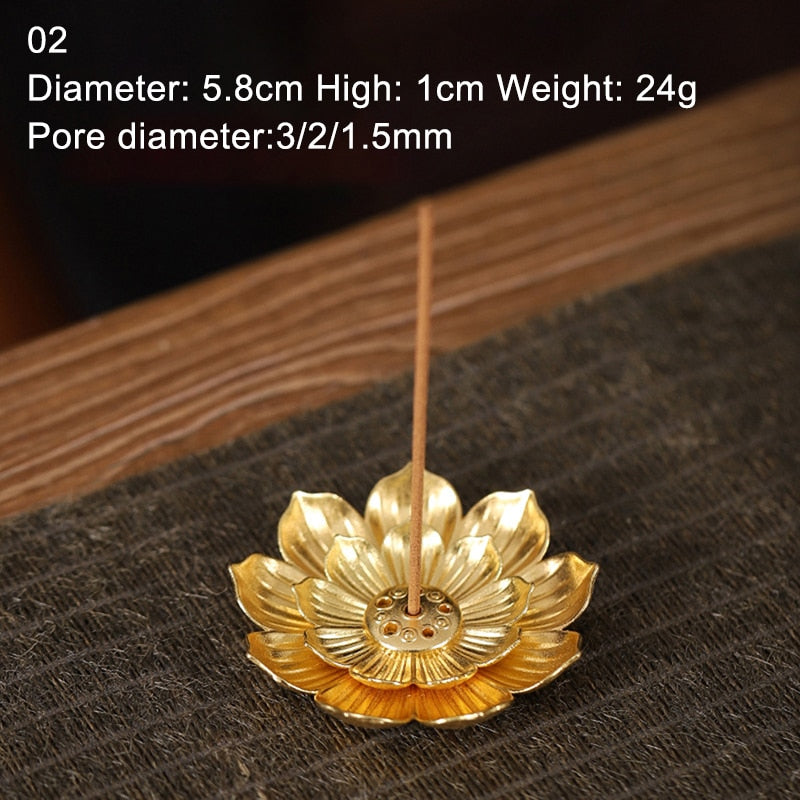 Alloy Incense Burner - 12 styles to choose from