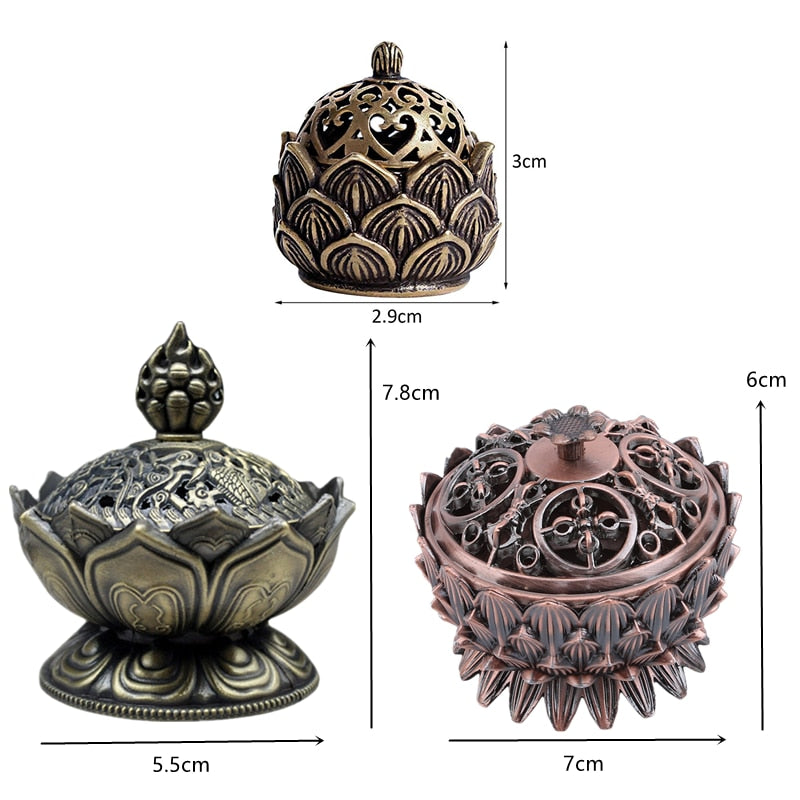 Lotus Flower Incense Burner - various styles