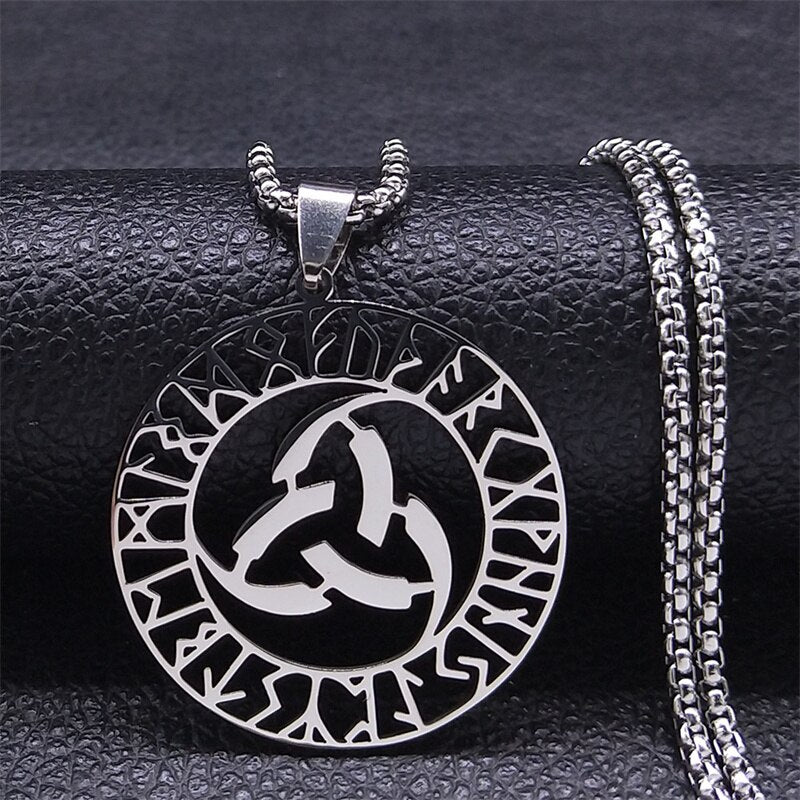 Stainless Steel Celtic Knot Necklace - Various designs