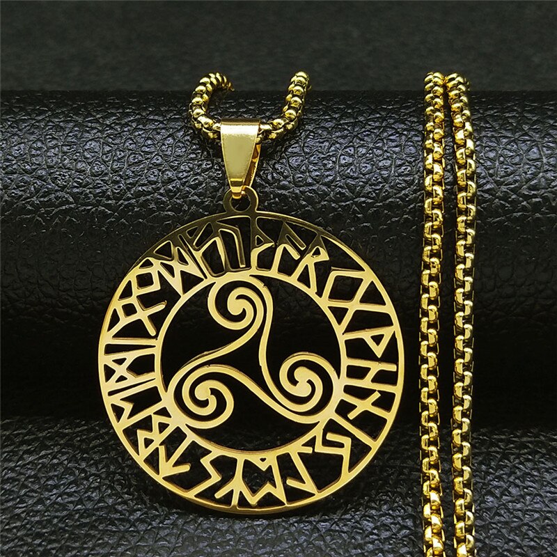 Stainless Steel Celtic Knot Necklace - Various designs