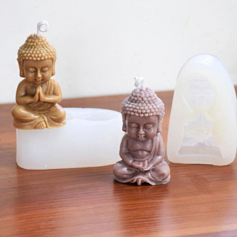 DIY Buddha Candle Mould