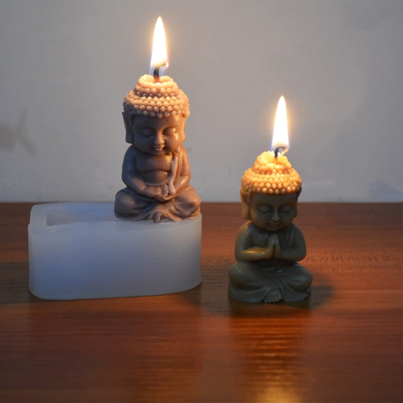 DIY Buddha Candle Mould