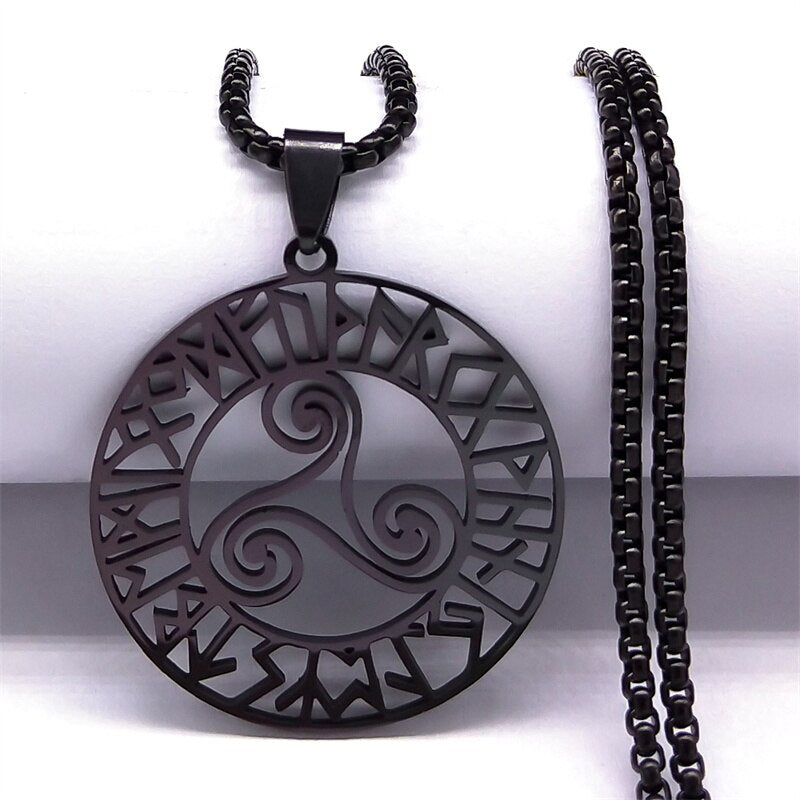 Stainless Steel Celtic Knot Necklace - Various designs