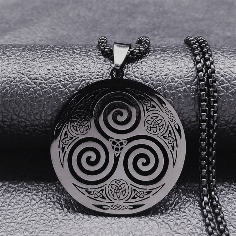 Stainless Steel Celtic Knot Necklace - Various designs