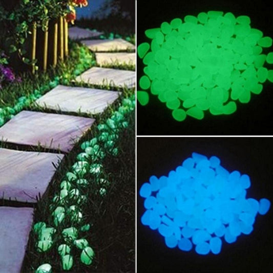 Luminous Garden Stones - light your path