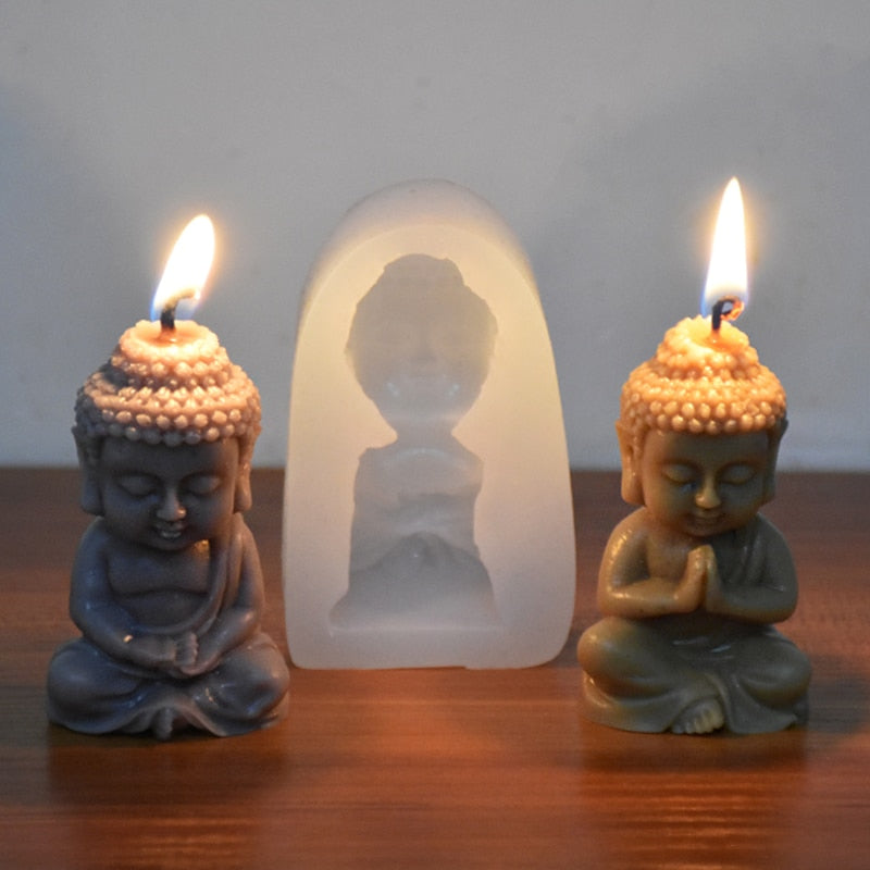 DIY Buddha Candle Mould