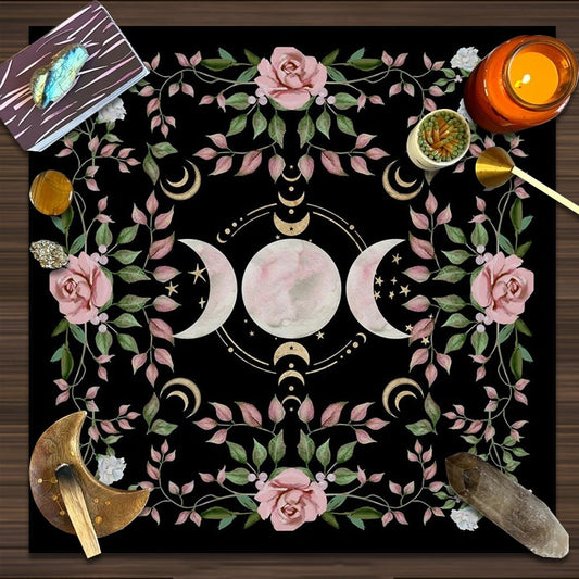 Triple Moon Altar Cloth